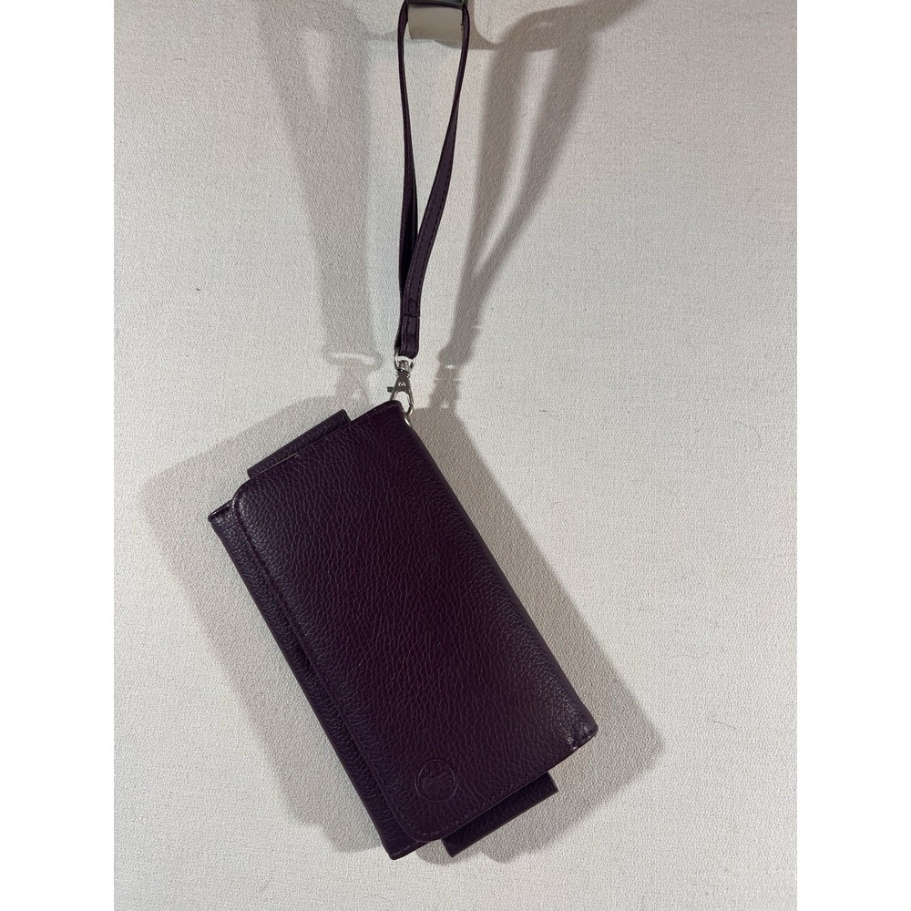 Body Glove Universal Clutch Phone Case, Eggplant Credit Slots Hand Wallet 6"X3"